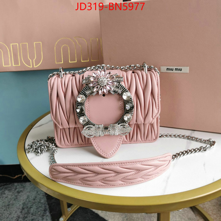 Miu Miu Bags(TOP)-Diagonal-,wholesale replica ,ID: BN5977,$: 319USD