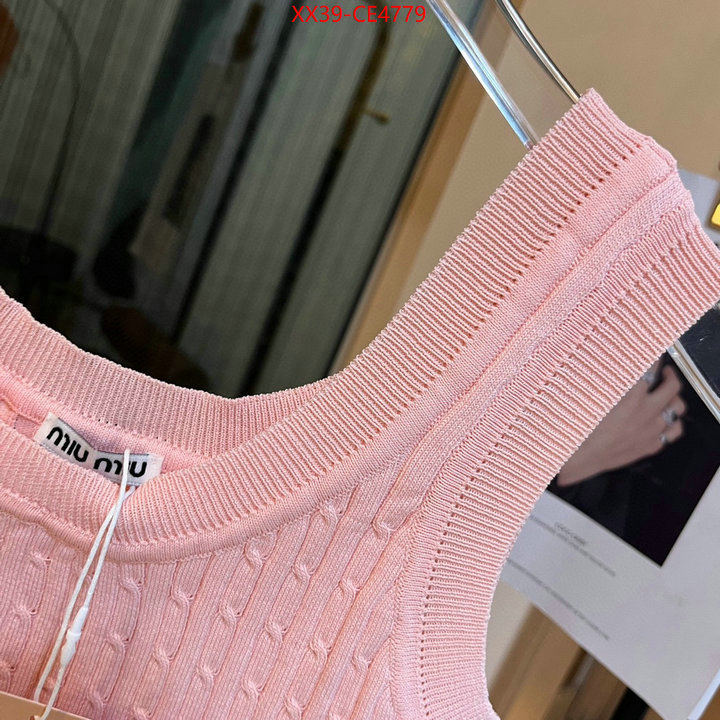 Clothing-MIU MIU,where can you buy replica , ID: CE4779,$: 39USD