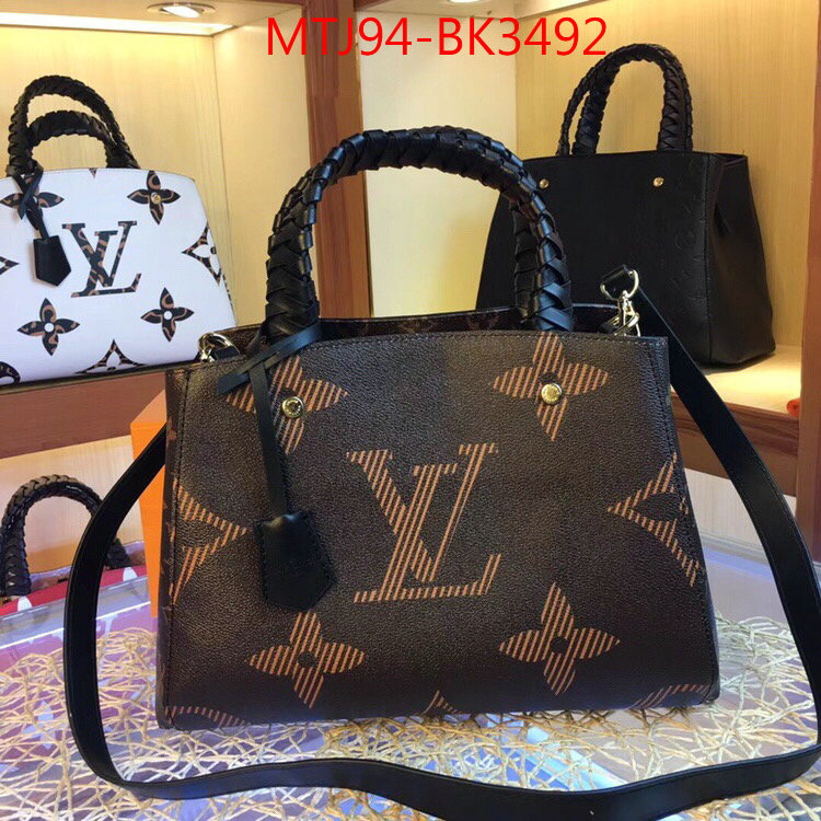 LV Bags(4A)-Handbag Collection-,ID: BK3492,$:94USD