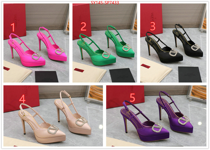 Women Shoes-Valentino,high quality happy copy , ID: SP7433,$: 145USD