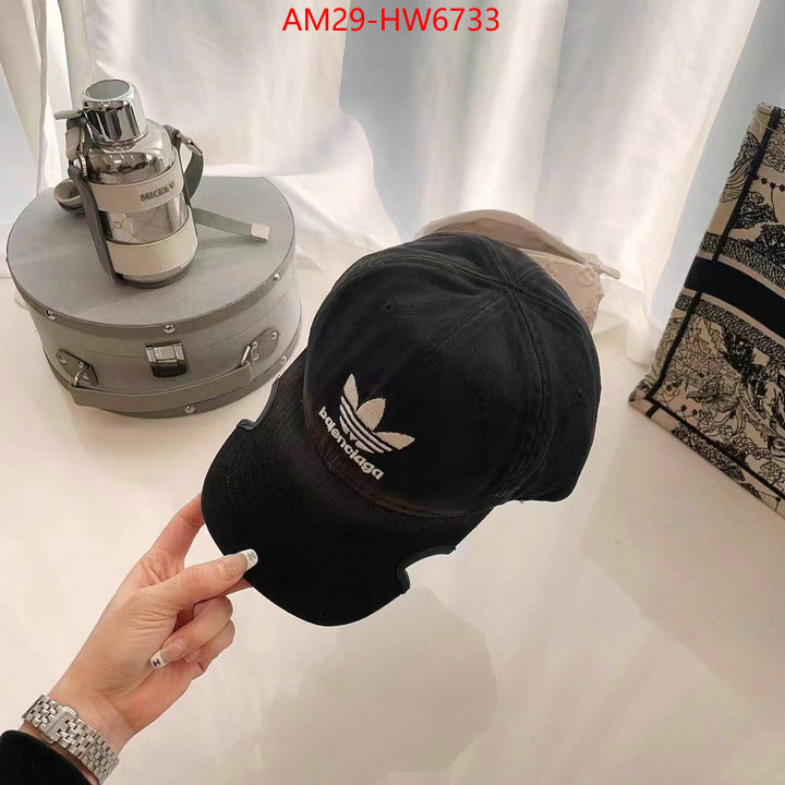 Cap (Hat)-Balenciaga,wholesale replica shop , ID: HW6733,$: 29USD