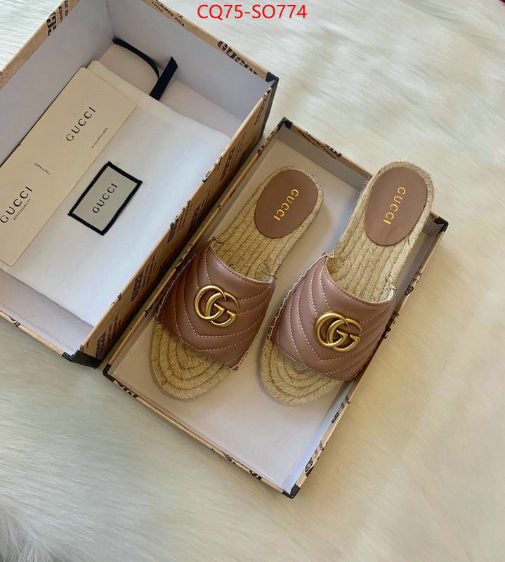 Women Shoes-Gucci,where to find best , ID: SO774,$: 75USD