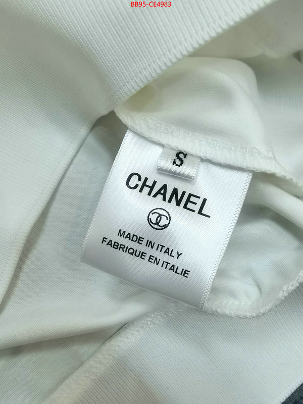 Clothing-Chanel,what 1:1 replica , ID: CE4983,$: 95USD