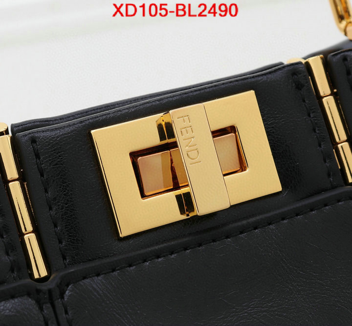 Fendi Bags(4A)-Peekaboo,high quality designer replica ,ID: BL2490,$: 105USD