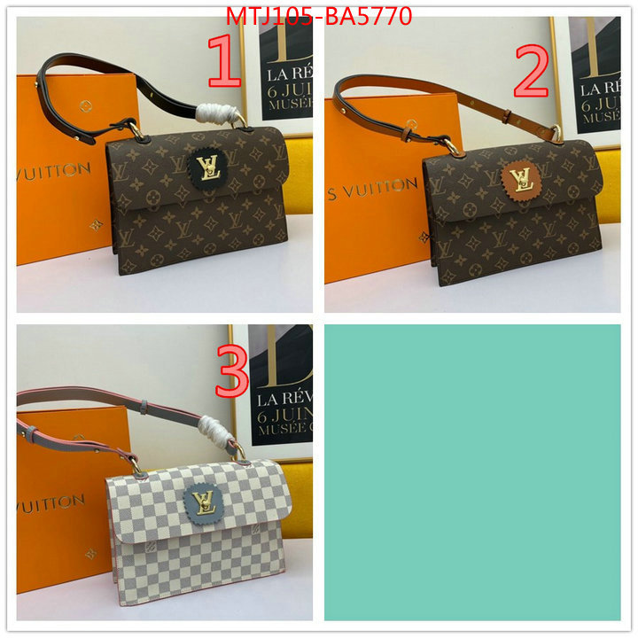 LV Bags(4A)-Pochette MTis Bag-Twist-,ID: BA5770,$: 105USD