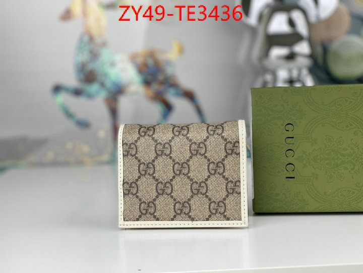 Gucci Bags(4A)-Wallet-,wholesale ,ID: TE3436,$: 49USD