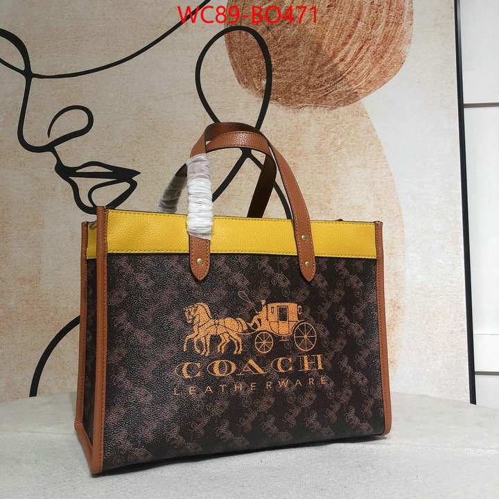 Coach Bags(4A)-Tote-,cheap wholesale ,ID: BO471,$: 89USD