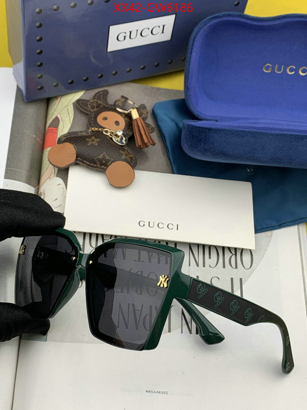 Glasses-Gucci,high quality aaaaa replica , ID: GW6186,$: 42USD