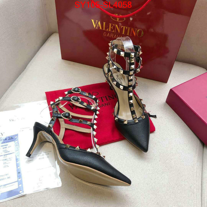 Women Shoes-Valentino,outlet sale store , ID: SL4058,$: 105USD