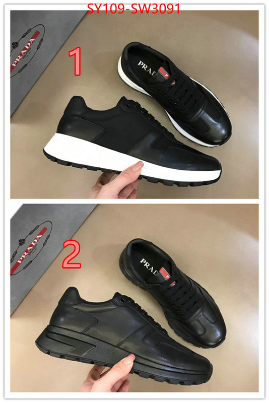 Men Shoes-Prada,counter quality , ID: SW3091,$: 109USD