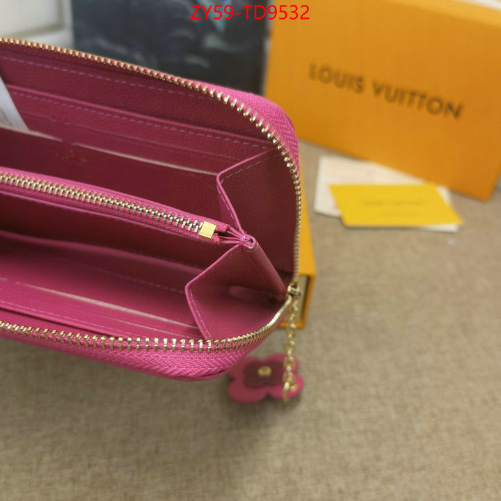 LV Bags(4A)-Wallet,top grade ,ID: TD9532,$: 59USD