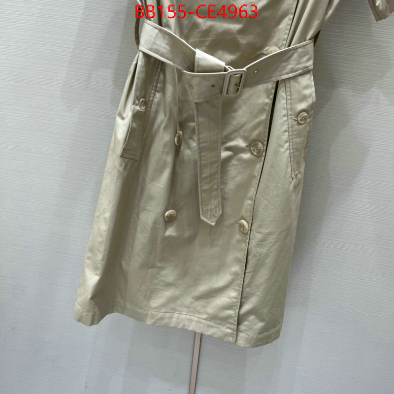 Clothing-Burberry,designer fashion replica , ID: CE4963,$: 155USD