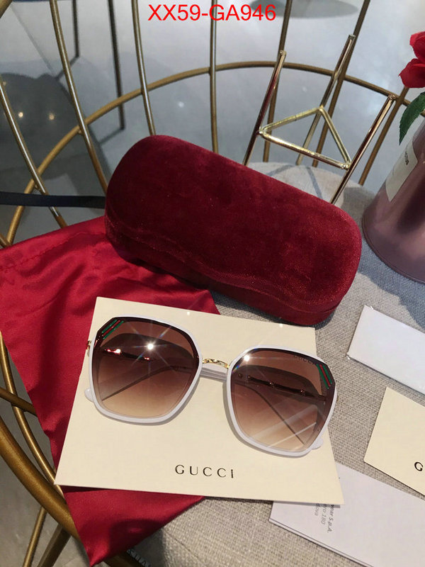 Glasses-Gucci,high quality 1:1 replica , ID: GA946,$:59USD