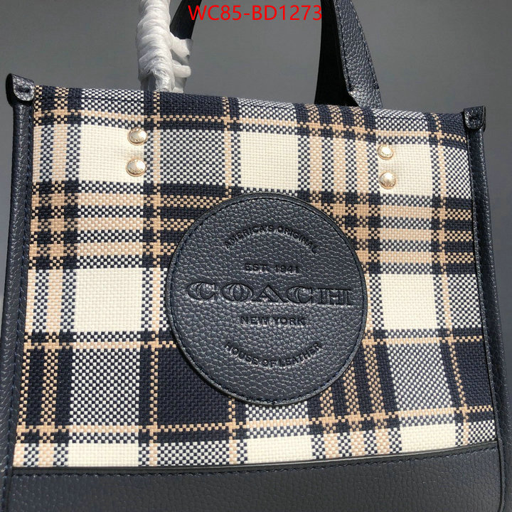Coach Bags(4A)-Tote-,the most popular ,ID: BD1273,$: 85USD