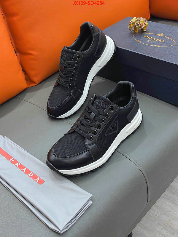 Men Shoes-Prada,shop cheap high quality 1:1 replica , ID: SO4284,$: 109USD