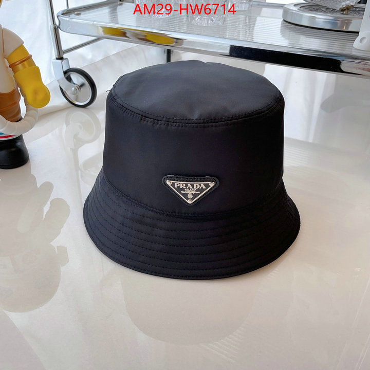 Cap (Hat)-Prada,the online shopping , ID: HW6714,$: 29USD