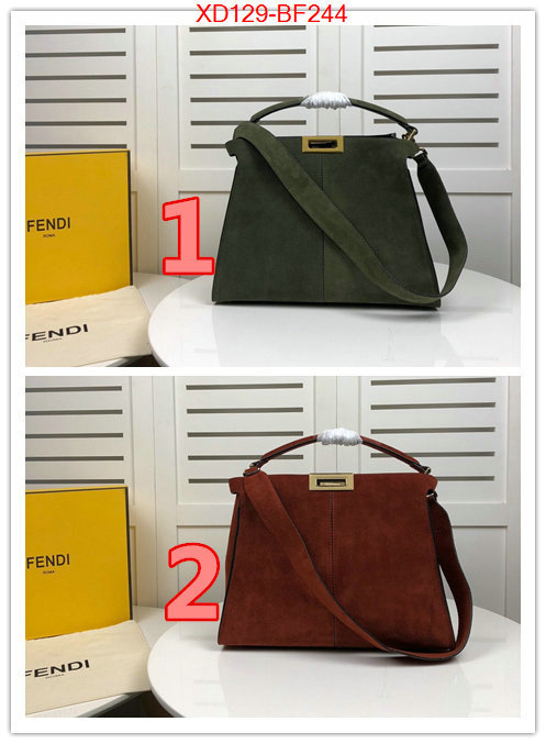 Fendi Bags(4A)-Peekaboo,luxury cheap ,ID: BF244,$:129USD