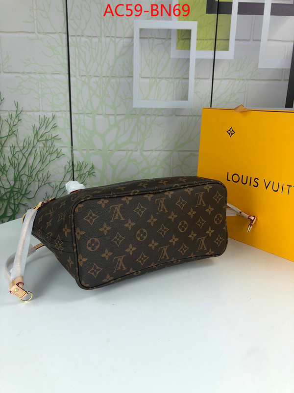 LV Bags(4A)-Neverfull-,online from china designer ,ID: BN69,$: 59USD