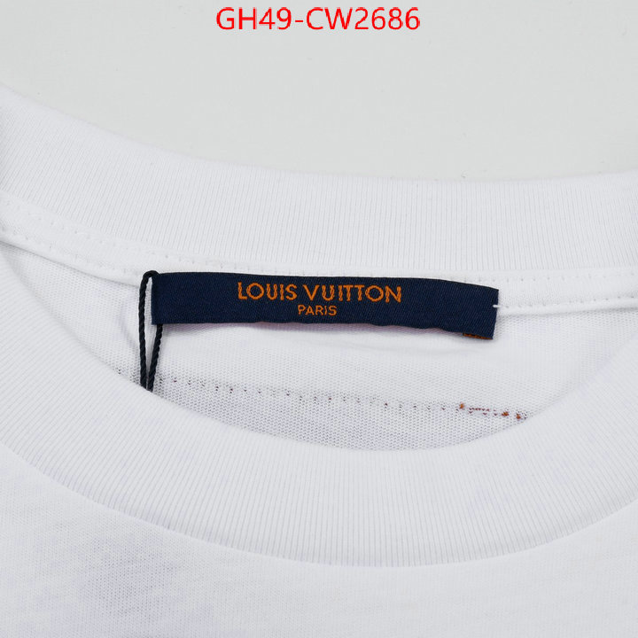 Clothing-LV,where to buy replicas , ID: CW2686,$: 49USD