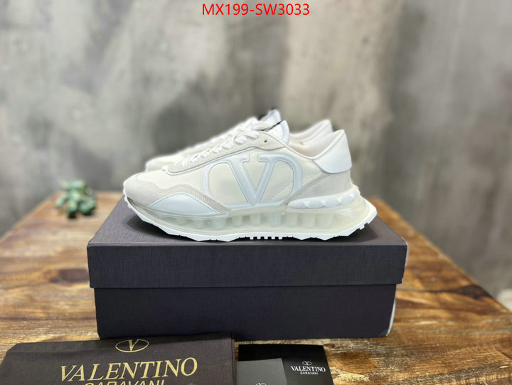 Men Shoes-Valentino,replica for cheap , ID: SW3033,$: 199USD