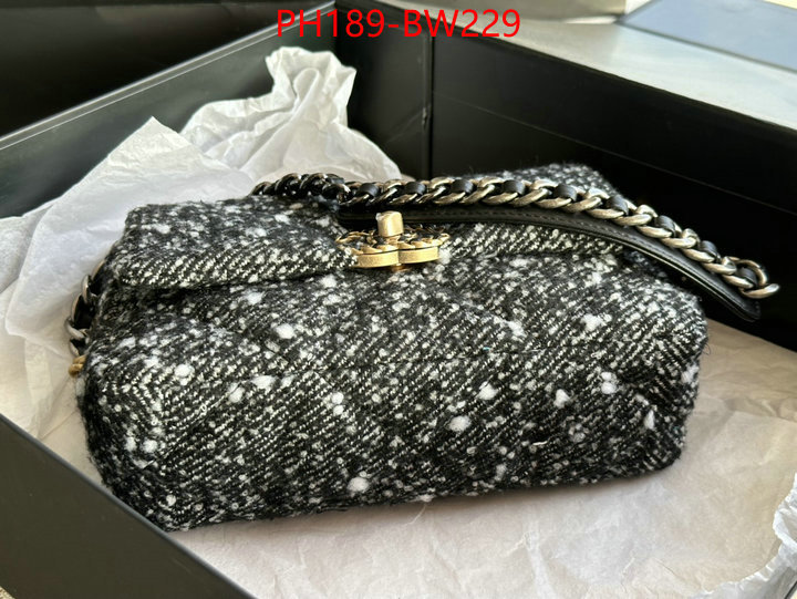 Chanel Bags(TOP)-Diagonal-,ID: BW229,$: 189USD