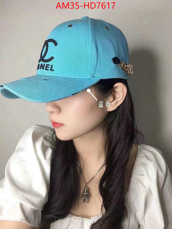 Cap (Hat)-Chanel,where to buy replicas , ID: HD7617,$: 35USD