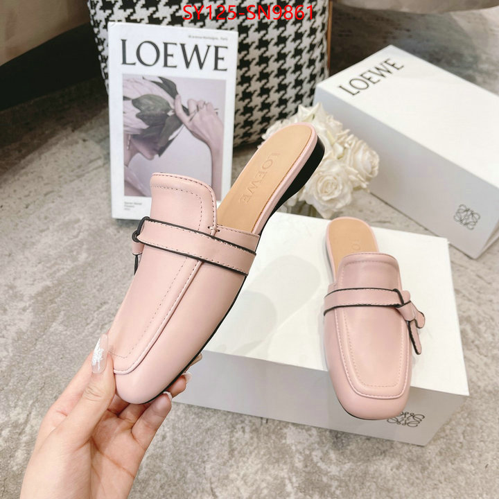 Women Shoes-Loewe,buy cheap , ID: SN9861,$: 125USD