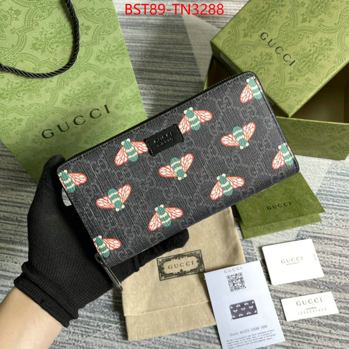 Gucci Bags(TOP)-Wallet-,ID: TN3288,$: 89USD