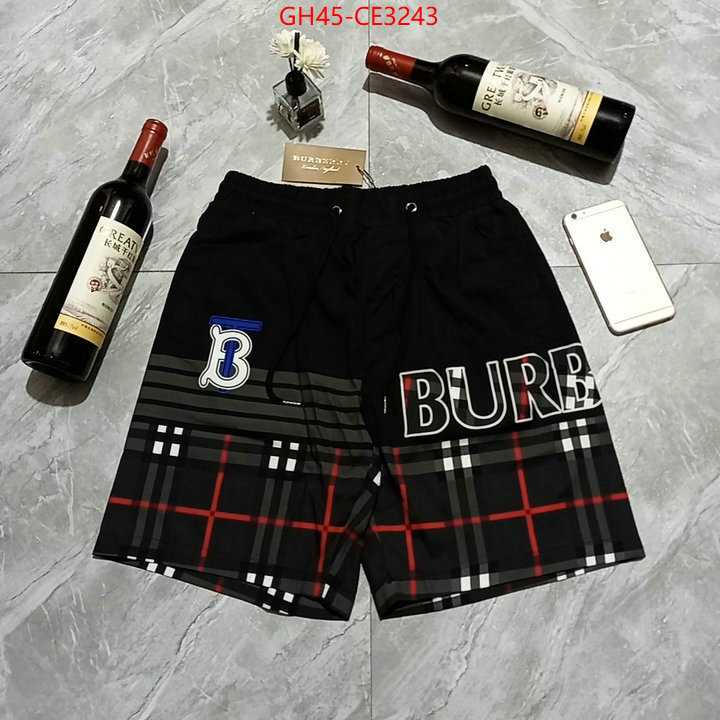 Clothing-Burberry,highest product quality , ID: CE3243,$: 45USD