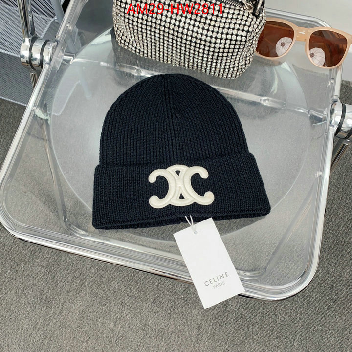 Cap (Hat)-Celine,wholesale 2023 replica , ID: HW2811,$: 29USD