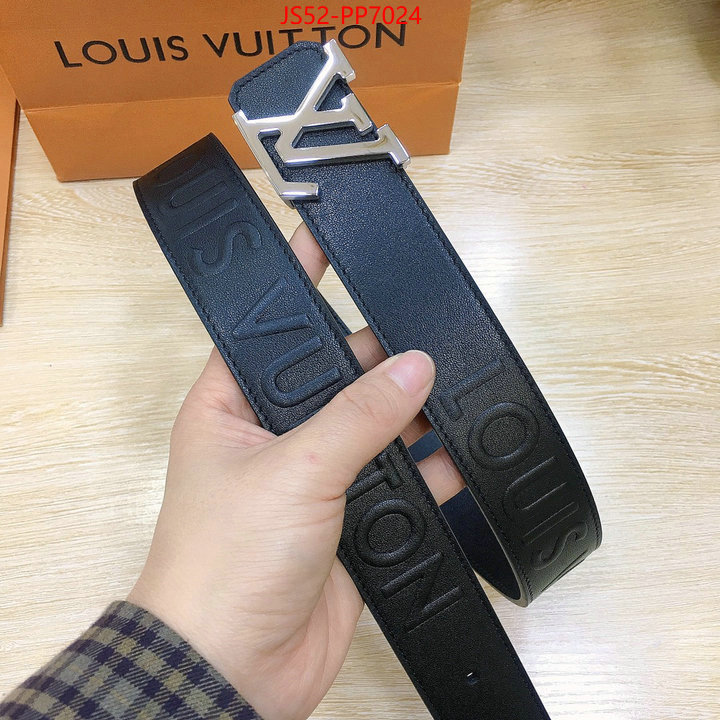 Belts-LV,fake , ID: PP7024,$: 52USD