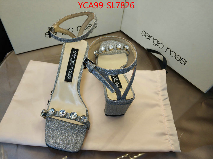 Women Shoes-Sergio Rossi,2023 aaaaa replica customize ,wholesale replica , ID: SL7826,$: 99USD