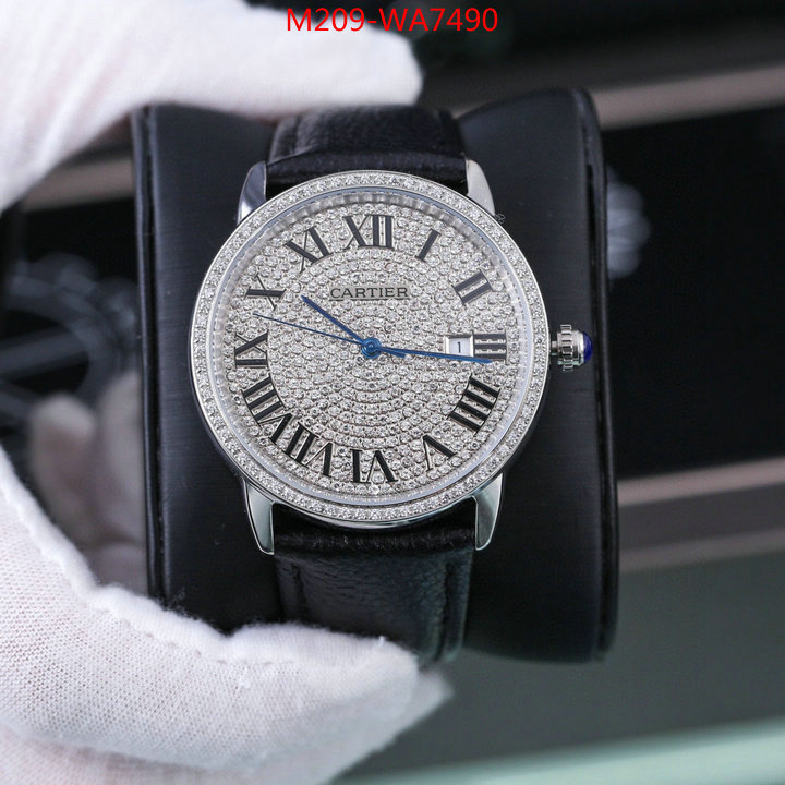 Watch(4A)-Cartier,the most popular , ID: WA7490,$: 209USD