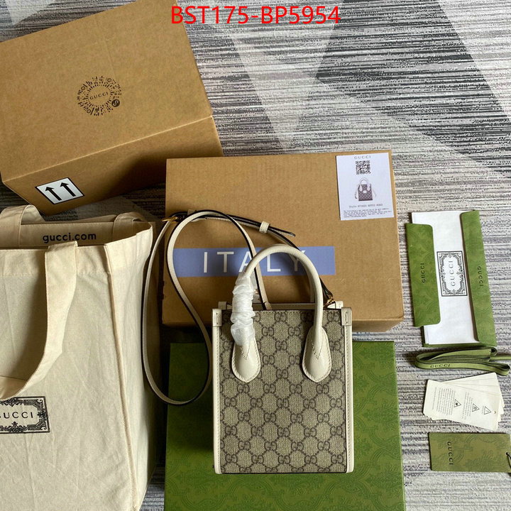 Gucci Bags(TOP)-Diagonal-,ID: BP5954,$: 175USD