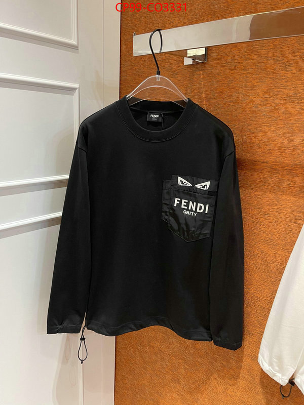 Clothing-Fendi,cheap online best designer , ID: CO3331,$: 99USD