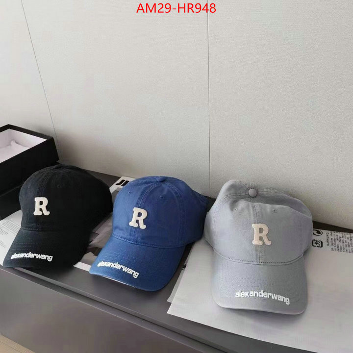 Cap (Hat)-Alexander Wang,fake cheap best online , ID: HR948,$: 29USD