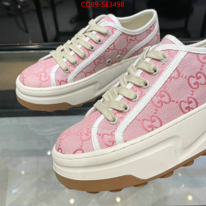 Women Shoes-Gucci,fake aaaaa , ID: SE3498,$: 89USD