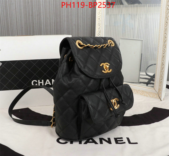 Chanel Bags(4A)-Backpack-,ID: BP2537,$: 119USD