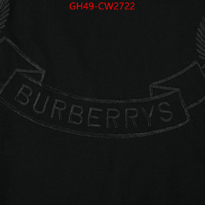 Clothing-Burberry,7 star quality designer replica , ID: CW2722,$: 49USD