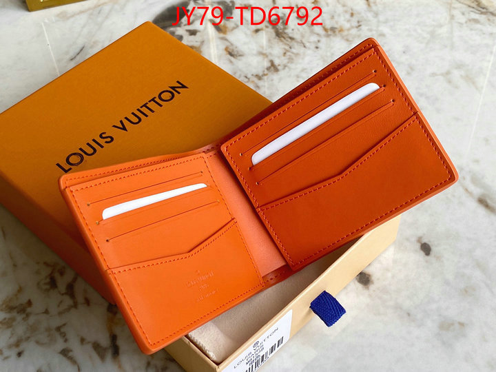 LV Bags(TOP)-Wallet,ID: TD6792,$: 79USD