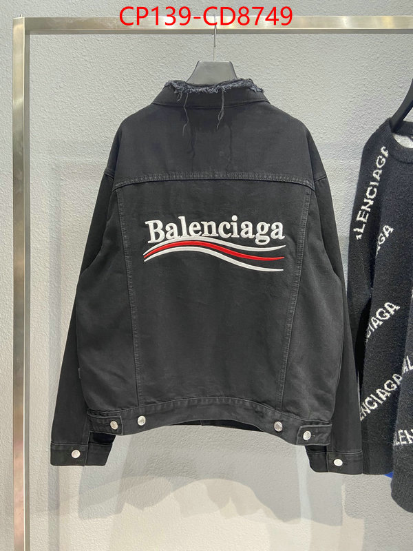 Clothing-Balenciaga,where to buy replicas , ID: CD8749,$: 139USD