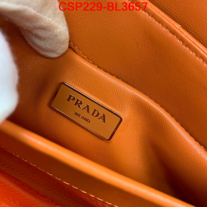 Prada Bags(TOP)-Diagonal-,ID: BL3657,$: 229USD