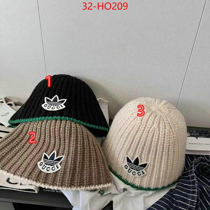 Cap (Hat)-Gucci,wholesale , ID: HO209,$: 32USD