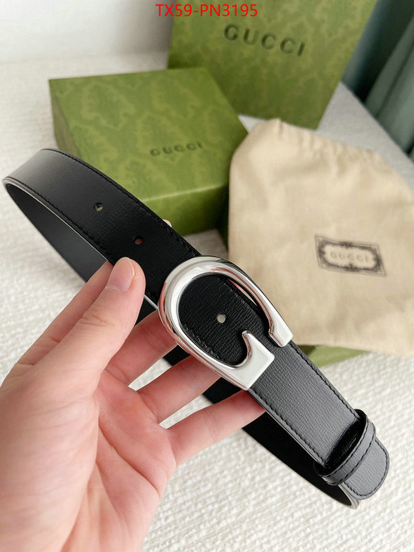 Belts-Gucci,aaaaa class replica , ID: PN3195,$: 59USD