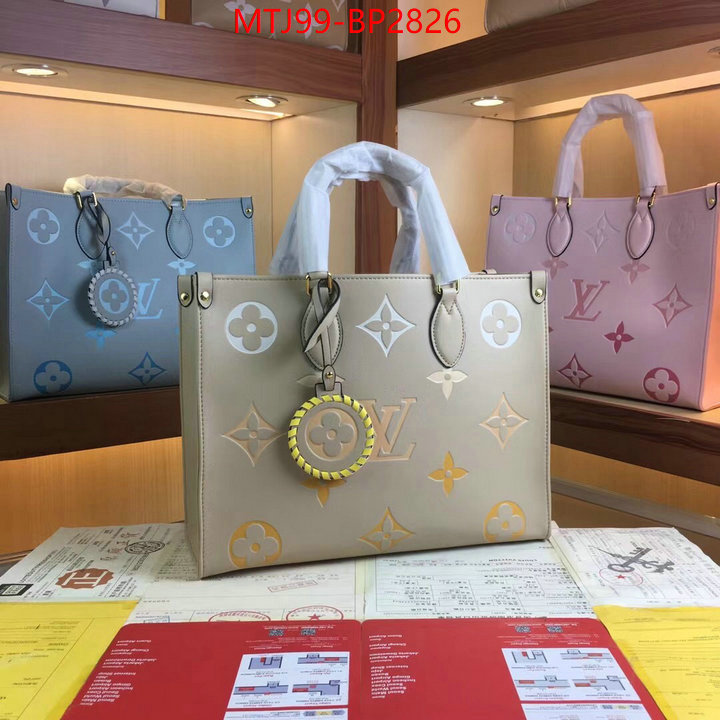 LV Bags(4A)-Handbag Collection-,ID: BP2826,$: 89USD