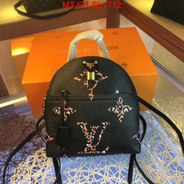 LV Bags(4A)-Backpack-,ID: BL1712,$: 79USD