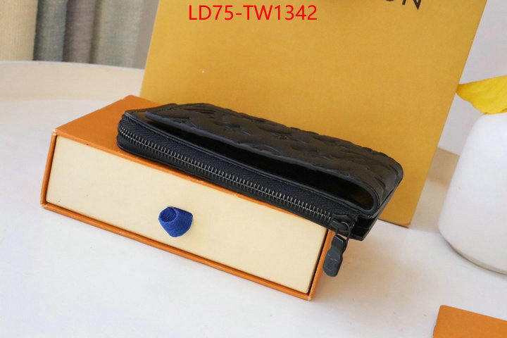 LV Bags(TOP)-Wallet,ID: TW1342,$: 75USD