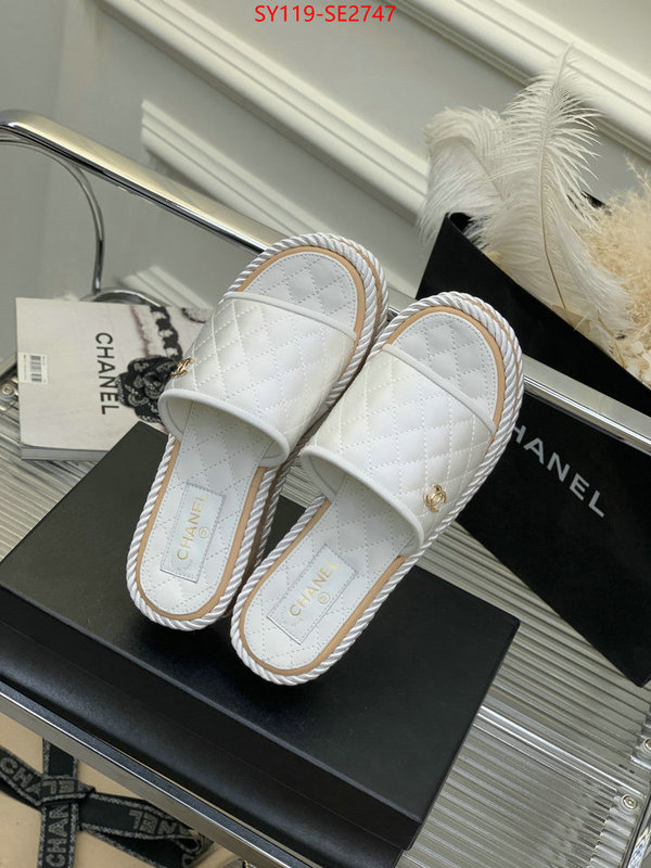 Women Shoes-Chanel,mirror quality , ID: SE2747,$: 119USD