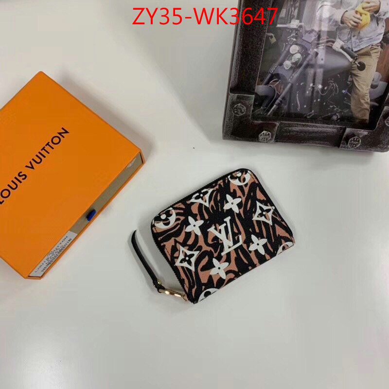 LV Bags(4A)-Wallet,ID: WK3647,$:35USD