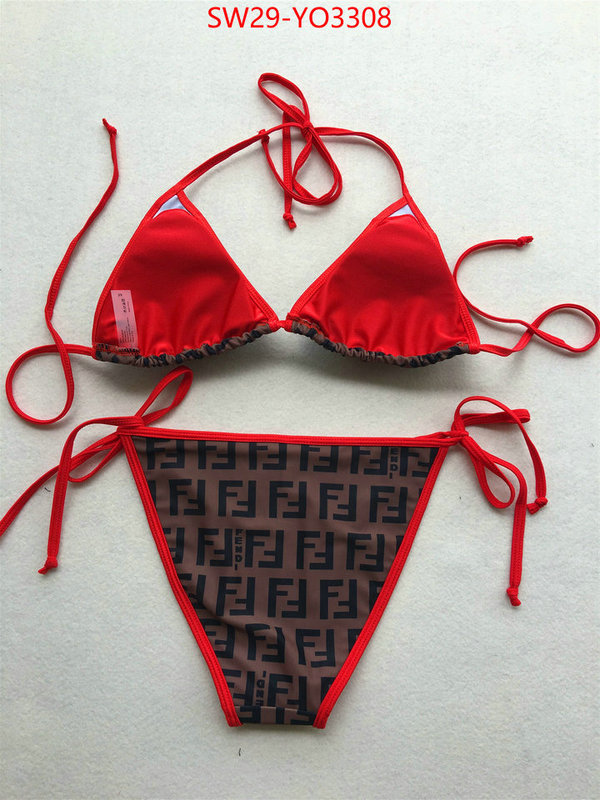 Swimsuit-Fendi,perfect replica , ID: YO3308,$: 29USD